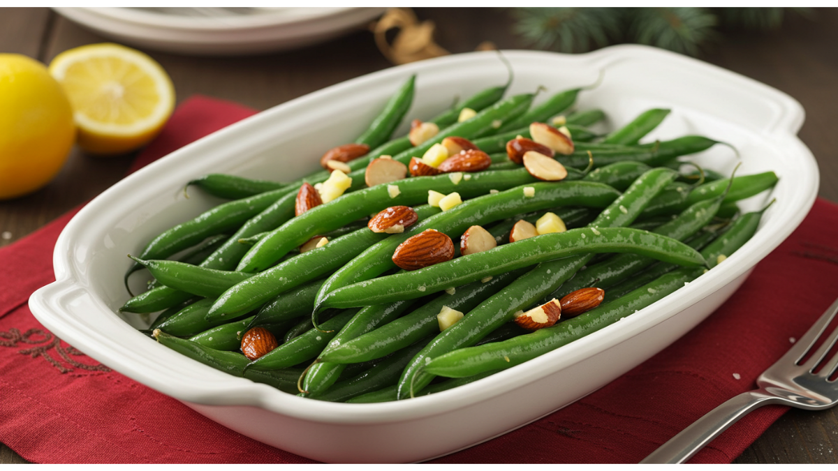 Green Beans Almondine