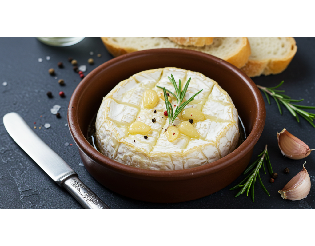 Baked camembert