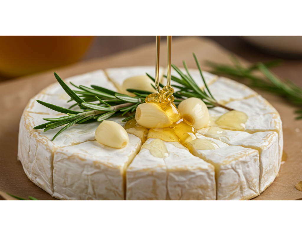 Baked camembert