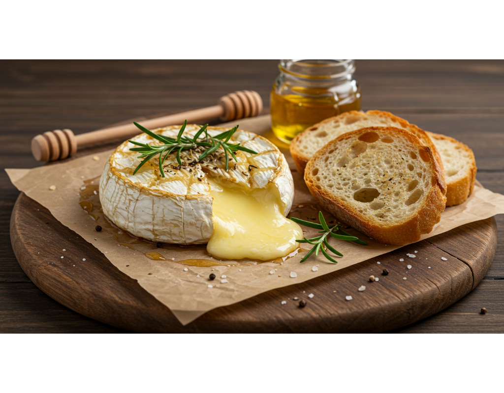 Baked camembert 