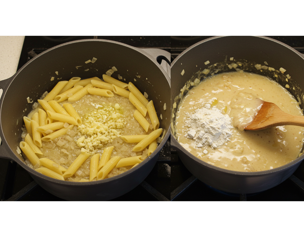 Chicken Pot Pie Pasta