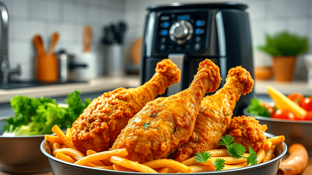 Chicken thighs in air fryer recipe
