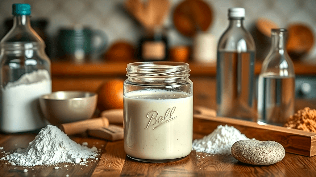 Gluten-free sourdough starter recipe