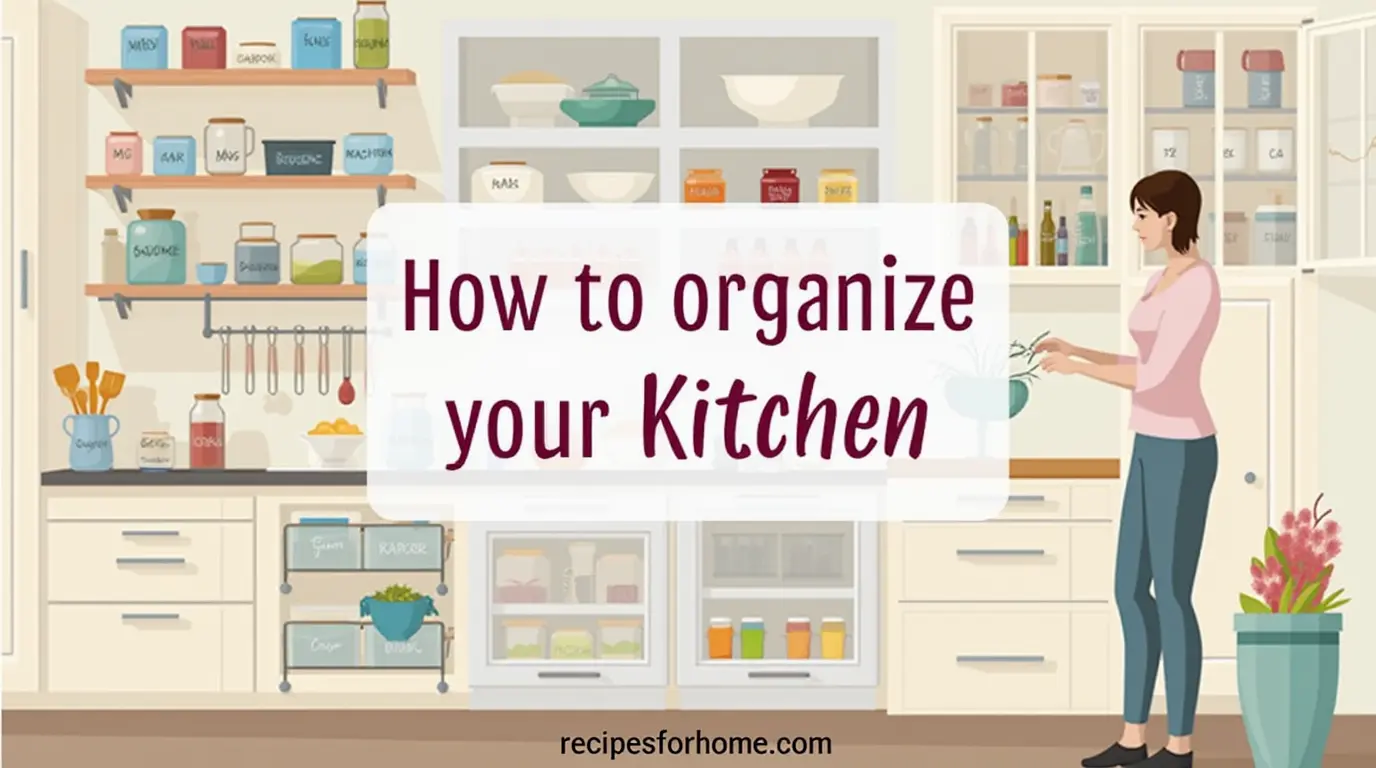 How to Organize Your Kitchen