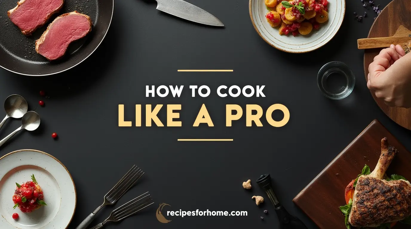 How to cook like a pro
