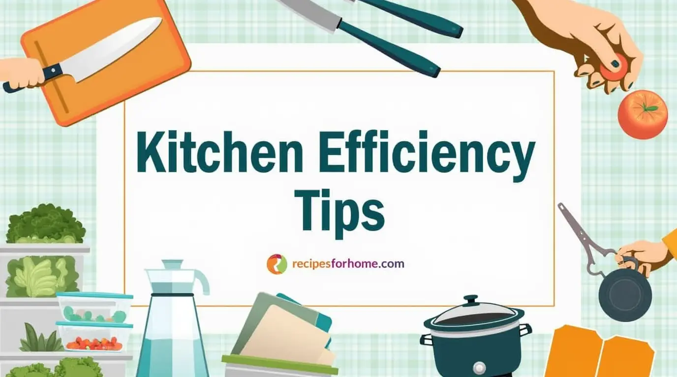 Kitchen efficiency tips
