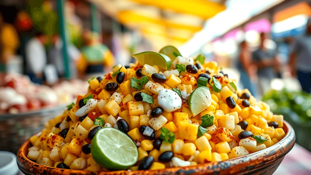 Mexican street corn salad recipe