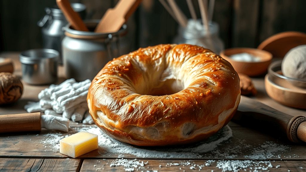 Sourdough bagels recipe