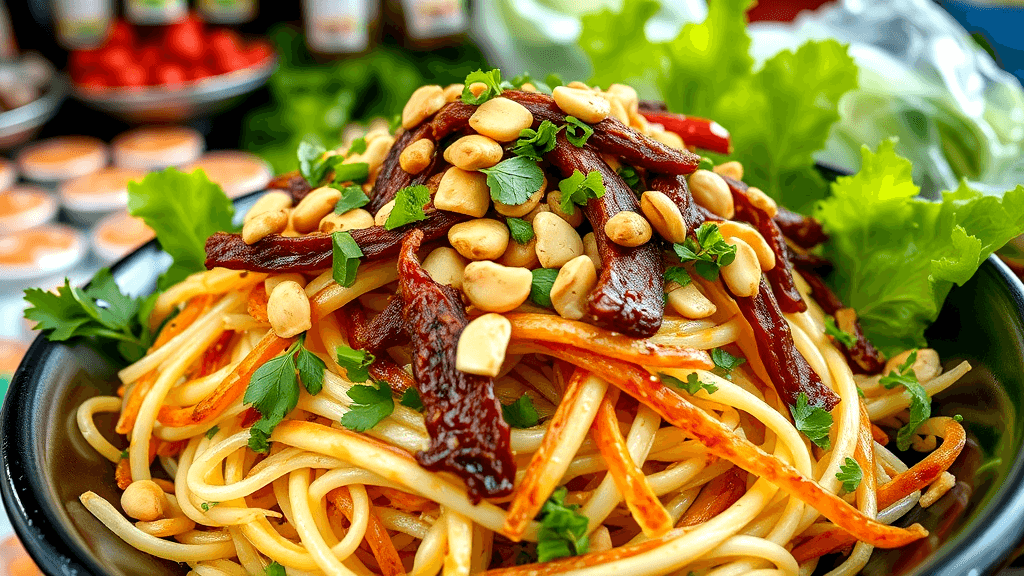 Vietnamese green papaya salad recipe