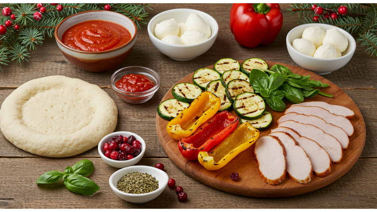 Ingredients Breakdown: To Create Christmas Leftovers Pizza, Compile These