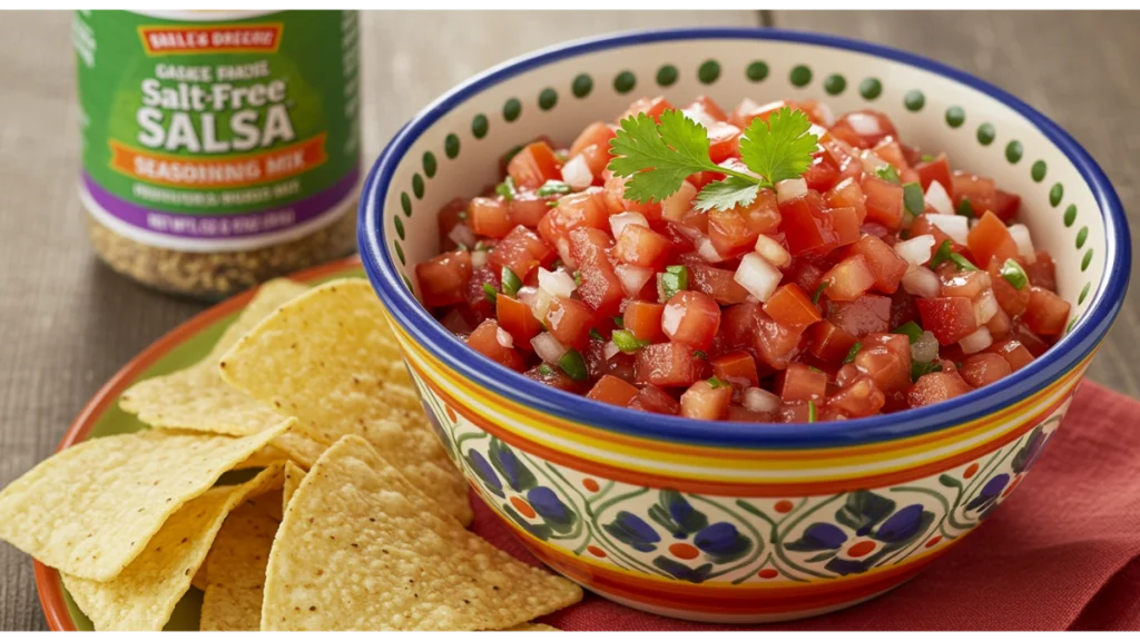 Simple salt-free salsa seasoning recipe