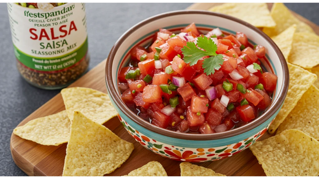 Simple salt-free salsa seasoning recipe