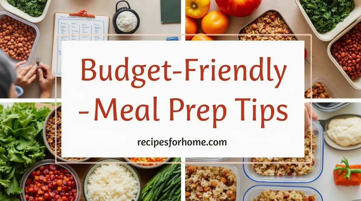 Budget-Friendly Meal Prep Tips