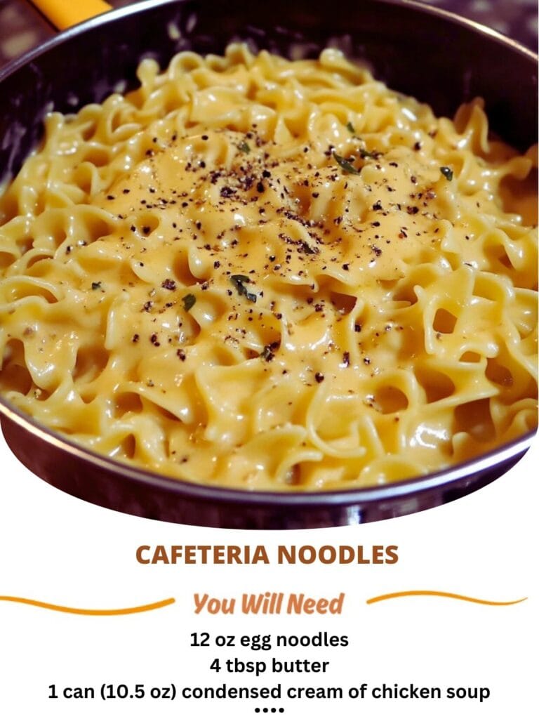 Cafeteria Noodles