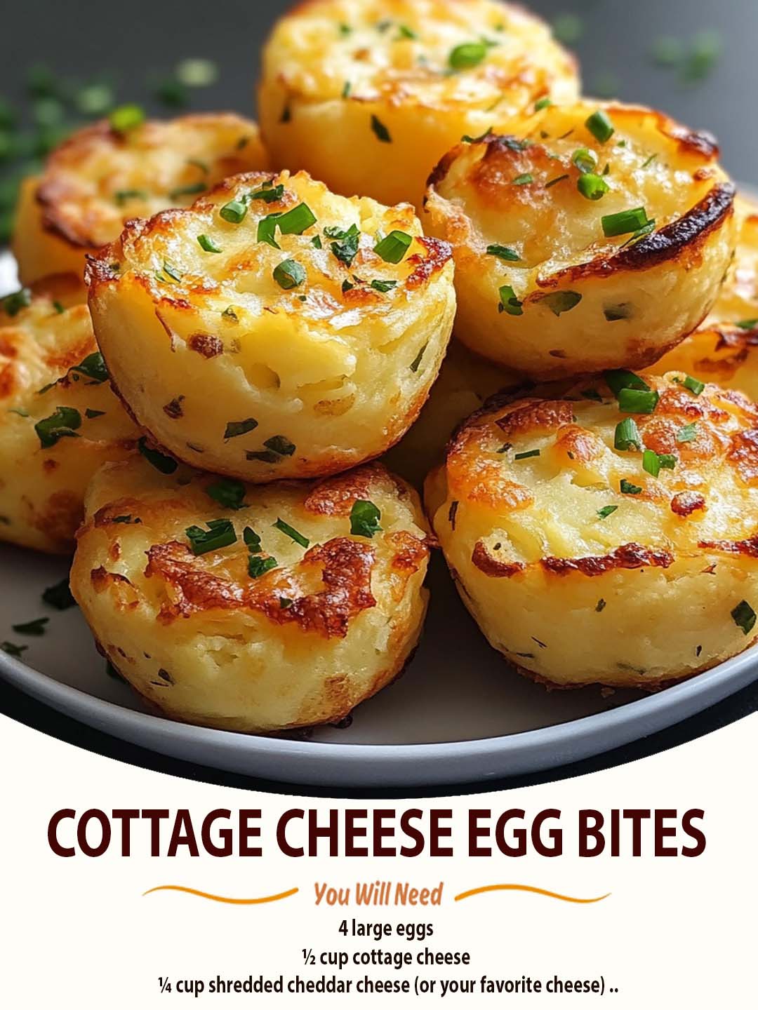Cottage Cheese Egg Bites