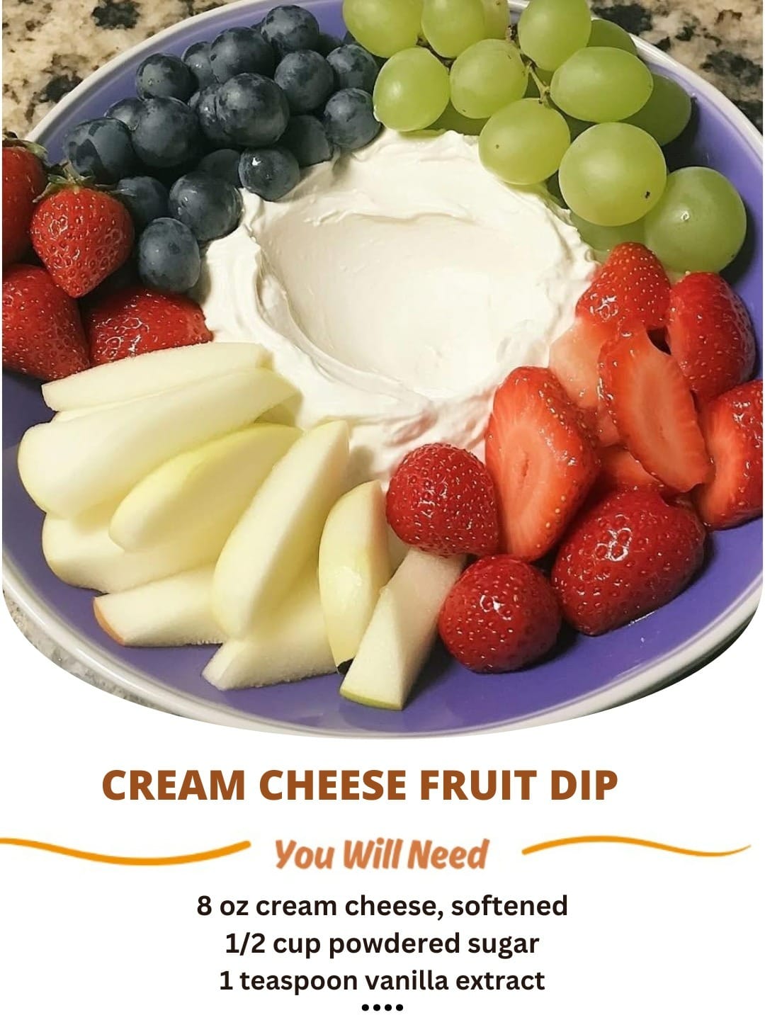 Cream Cheese Fruit Dip