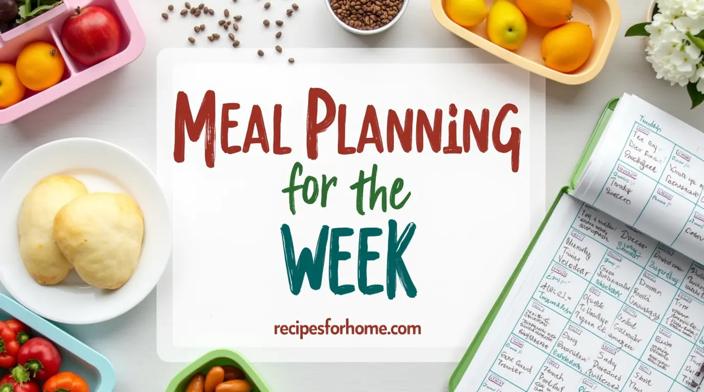 Meal Planning for the Week
