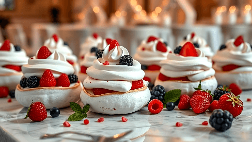 Mini Pavlovas