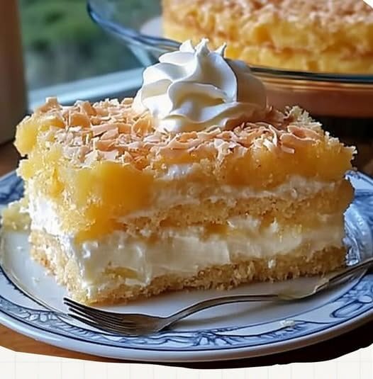 Pineapple Coconut Dream Cake