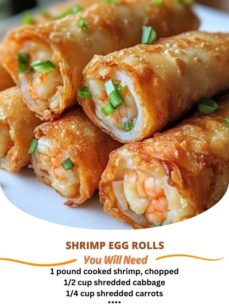Shrimp Egg Rolls -Don't Lose this recipe!