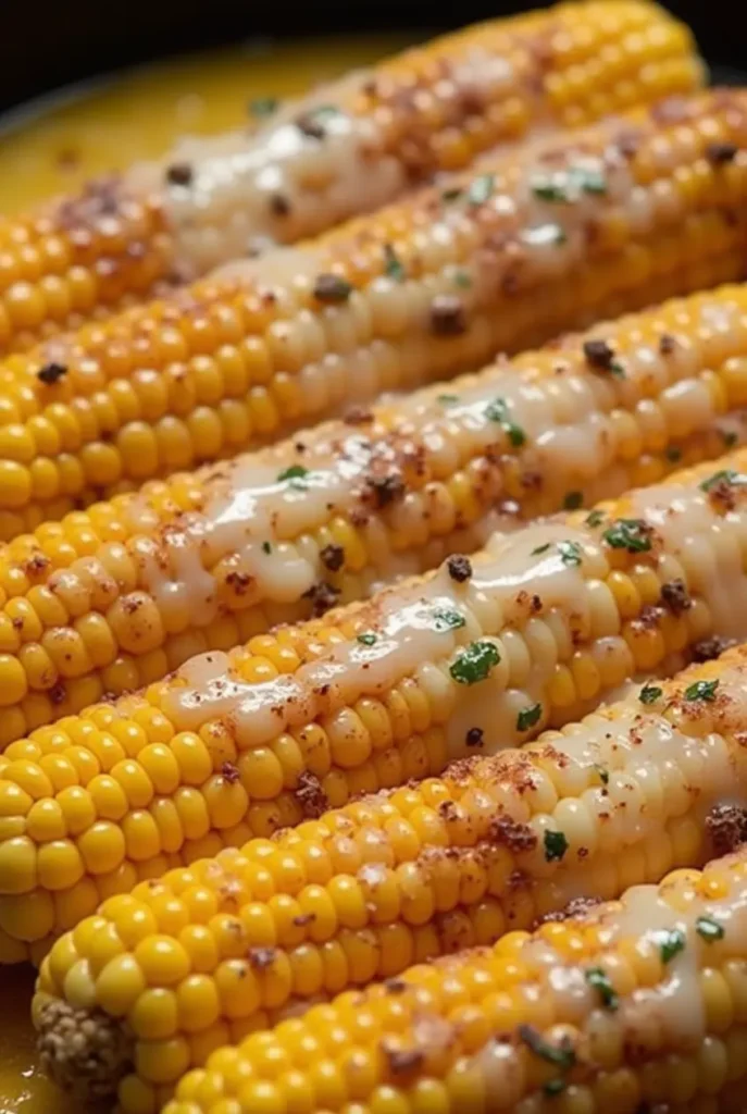 Cheesy Garlic Butter Corn on the Cob 3
