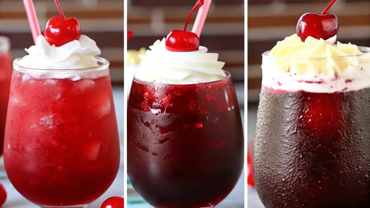 Cherry Rum and Coke Slushie