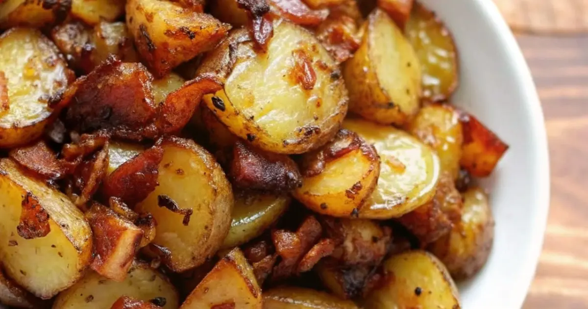 Honey Bacon Roasted Potatoes 1