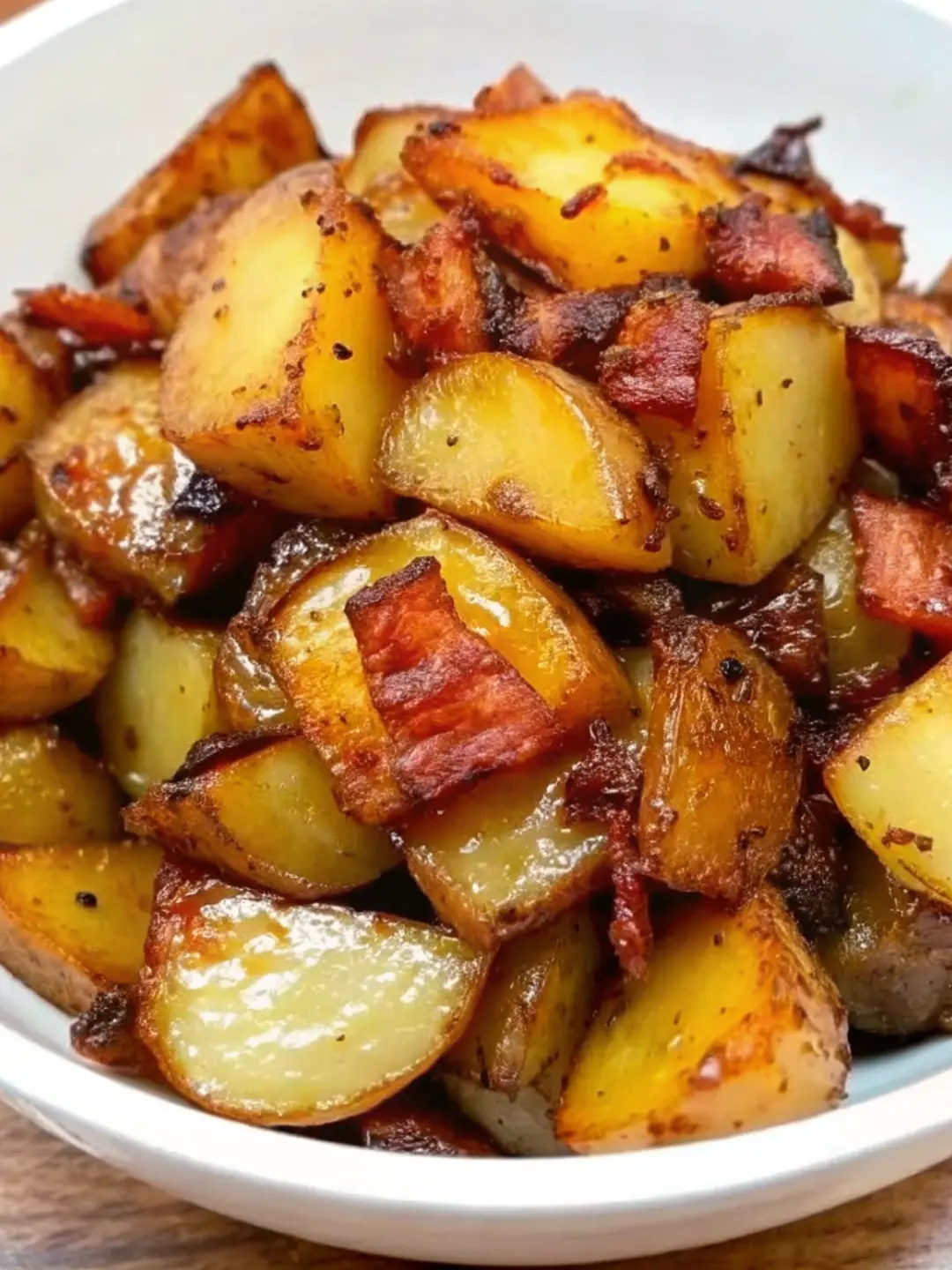 Honey Bacon Roasted Potatoes 1