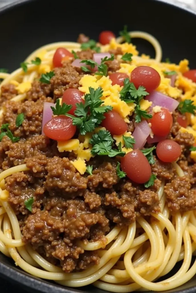 Taco Spaghetti