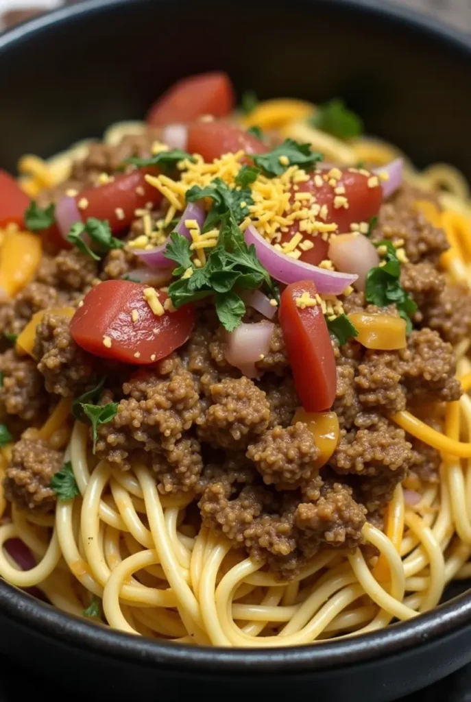 Taco Spaghetti
