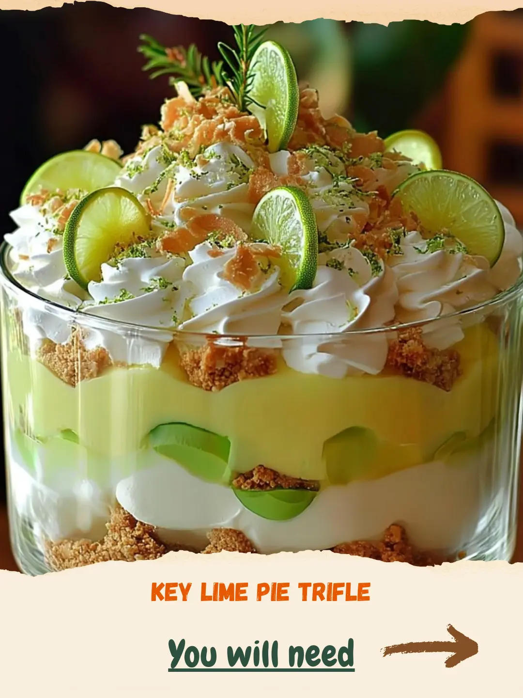 Key Lime Pie Trifle